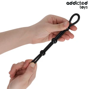 ADDICTED TOYS - CORDE EN SILICONE POUR LE PÃNIS Ã TRIPLE BOUCLE